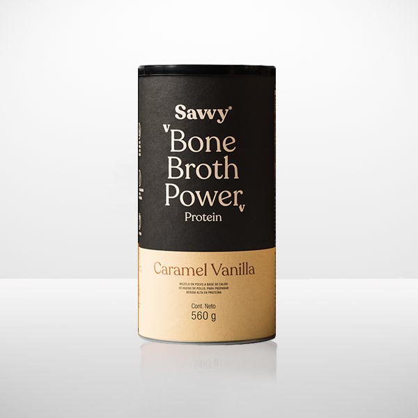 producto savvy bone broth vainilla