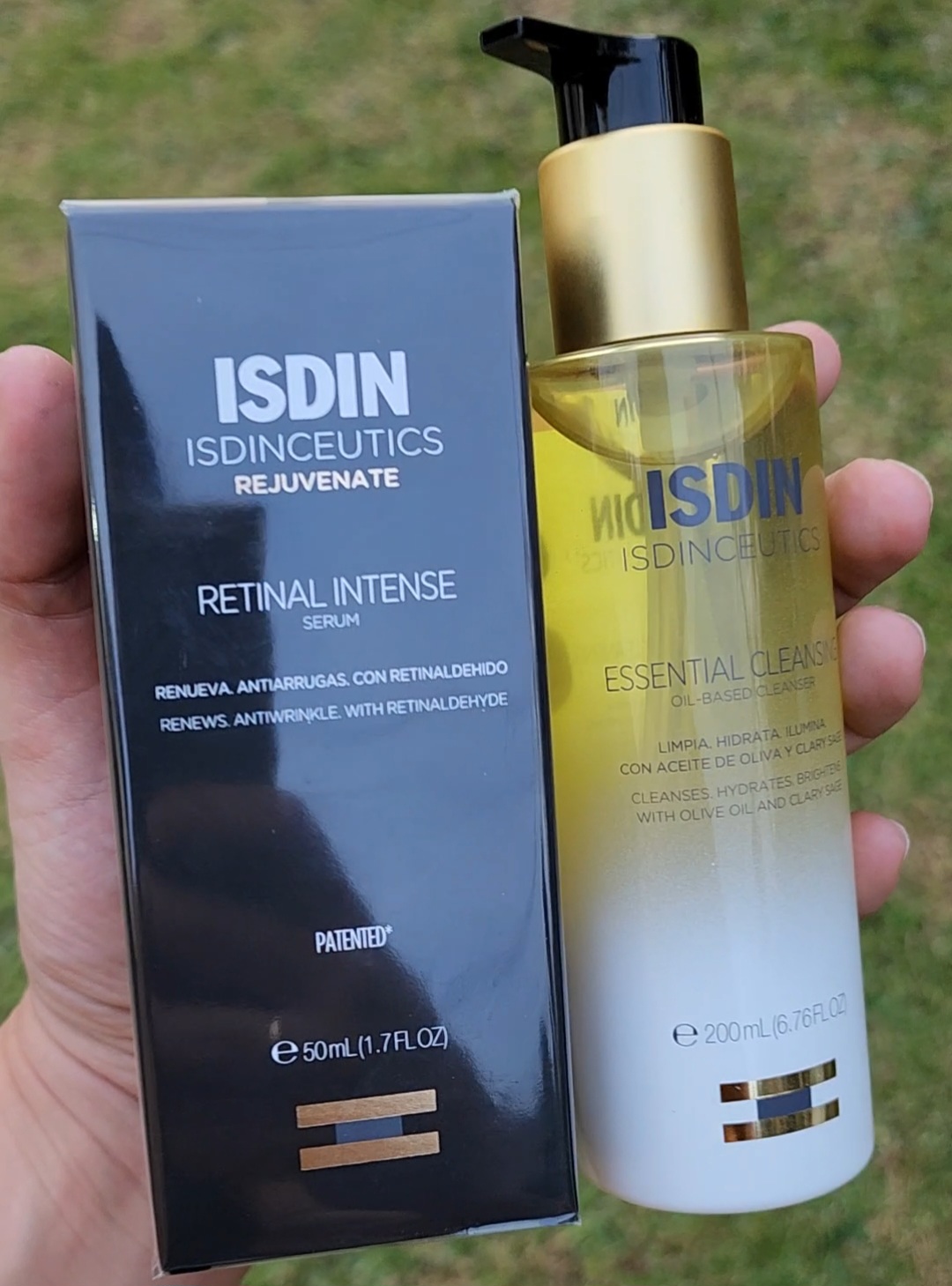 Kit ISDIN Retinal Instense + Limpiador Essential Cleansing - Victa