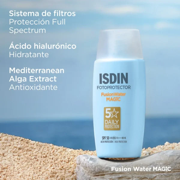Fotoprotector Fusion Water MAGIC - ISDIN - Imagen 3