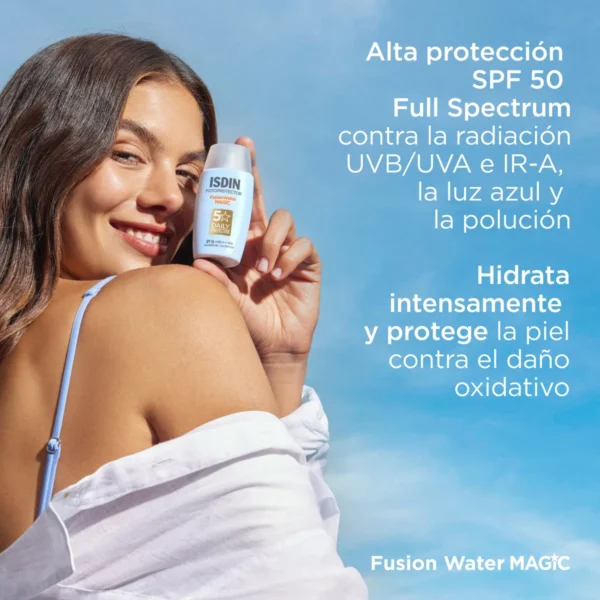 Fotoprotector Fusion Water MAGIC - ISDIN - Imagen 7