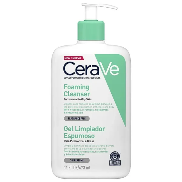 Gel Limpiador Espumoso Piel Grasa - Ceravé
